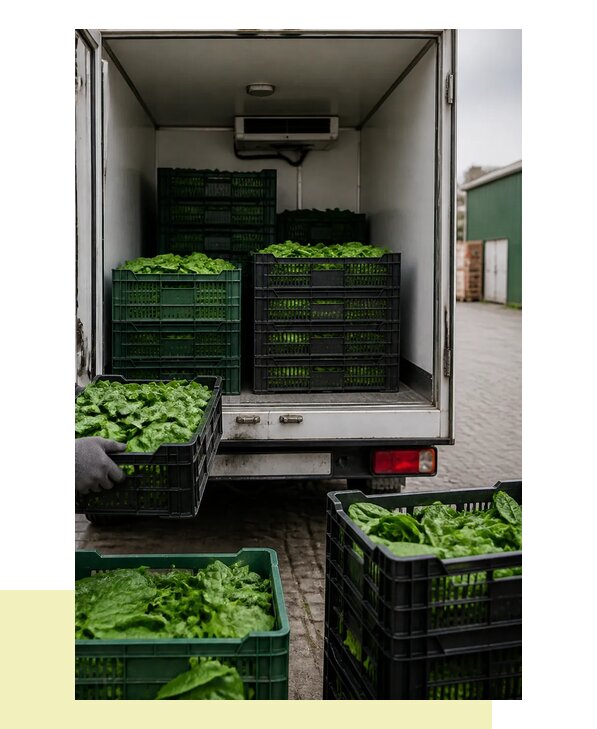 Перевозка шпината в Иркутск с сохранением свежести продукции